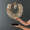 SN6 - Decorative Shell Necklace on custom stand - 6F/065