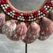 SN9 - Decorative Shell necklace on custom stand - 23/Etsy/559