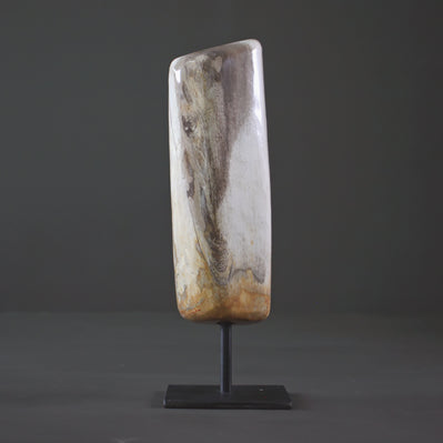 Polished Petrified Wood Freeform on a custom stand PetW/109