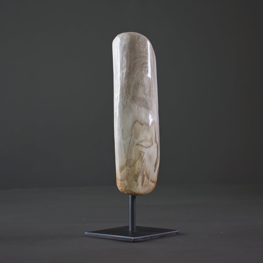 Polished Petrified Wood Freeform on a custom stand PetW/109