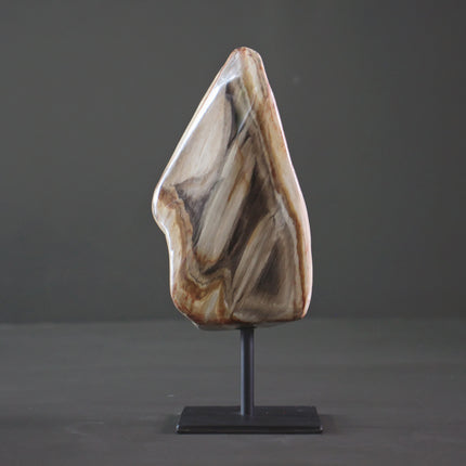 Polished Petrified Wood Freeform on a custom stand PetW/111