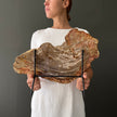 Beautiful Slice of Petrified Wood on stand PetW/092