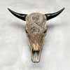 Bull Skull Carved Dragon - Skull,A/155