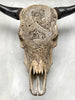 Bull Skull Carved Dragon - Skull,A/155