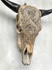 Bull Skull Carved Dragon - Skull,A/155
