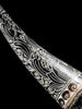 Fully carved cow skulls with Star Mandala Carving Skull,A/084