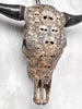 Bull Skull Carved Human Skull - Skull,A/156