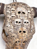 Bull Skull Carved Human Skull - Skull,A/156