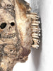 Bull Skull Carved Human Skull - Skull,A/156