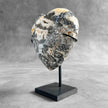 Wonderful Zebra Crystal Heart-Shaped on a custom stand CH/506