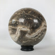 Wonderful Petrified Wood Sphere on a Custom Stand PS 505