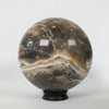 Wonderful Petrified Wood Sphere on a Custom Stand PS 505