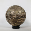 Wonderful Petrified Wood Sphere on a Custom Stand PS 507