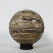 Wonderful Petrified Wood Sphere on a Custom Stand PS 507