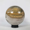 Wonderful Petrified Wood Sphere on a Custom Stand PS 501