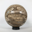 Wonderful Petrified Wood Sphere on a Custom Stand PS 502