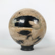 Wonderful Petrified Wood Sphere on a Custom Stand PS 504