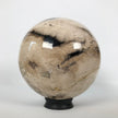 Wonderful Petrified Wood Sphere on a Custom Stand PS 504