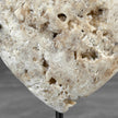 Wonderful White Druzy Crystal Sphere on a custom stand CH/509