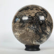 Wonderful Petrified Wood Sphere on a Custom Stand PS 545