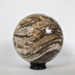 Wonderful Petrified Wood Sphere on a Custom Stand PS 542