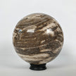 Wonderful Petrified Wood Sphere on a Custom Stand PS 542