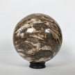 Wonderful Petrified Wood Sphere on a Custom Stand PS 542