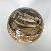 Wonderful Petrified Wood Sphere on a Custom Stand PS 542