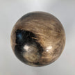 Wonderful Petrified Wood Sphere on a Custom Stand PS 524