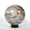 Wonderful Petrified Wood Sphere on a Custom Stand PS 541