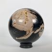 Wonderful Petrified Wood Sphere on a Custom Stand PS 543