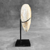 Wonderful White Druzy Crystal Sphere on a custom stand CH/511