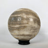 Wonderful Petrified Wood Sphere on a Custom Stand PS 513