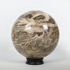 Wonderful Petrified Wood Sphere on a Custom Stand PS 518