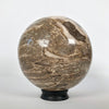 Wonderful Petrified Wood Sphere on a Custom Stand PS 518