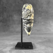 Wonderful Zebra Crystal Heart-Shaped on a custom stand CH/516