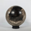 Wonderful Petrified Wood Sphere on a Custom Stand PS 512