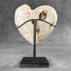 Stunning White Crystal Heart  CH/517