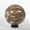 Wonderful Petrified Wood Sphere on a Custom Stand PS 510