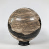 Wonderful Petrified Wood Sphere on a Custom Stand PS 537