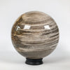 Wonderful Petrified Wood Sphere on a Custom Stand PS 531