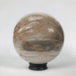 Wonderful Petrified Wood Sphere on a Custom Stand PS 530