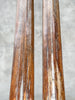 Pair of Natural Tusks on Stand – Rustic Bone Sculpture, Tribal-Inspired Decor, Earthy Accent - Tusk,A/052