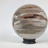 Wonderful Petrified Wood Sphere on a Custom Stand PS 530