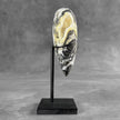 Wonderful Zebra Crystal Heart-Shaped on a custom stand CH/528