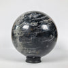 Wonderful Petrified Wood Sphere on a Custom Stand PS 529