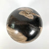 Wonderful Petrified Wood Sphere on a Custom Stand PS 536