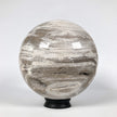 Wonderful Petrified Wood Sphere on a Custom Stand PS 533