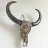 Real Carved Buffalo Skull 22/EX/364