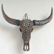 Real Carved Buffalo Skull 22/EX/387